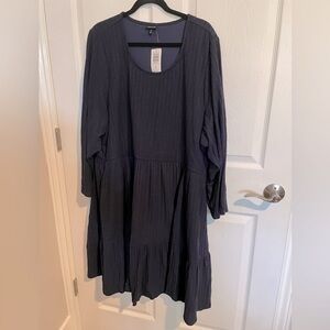 NWT Torrid Marled, Ribbed Knit Dress